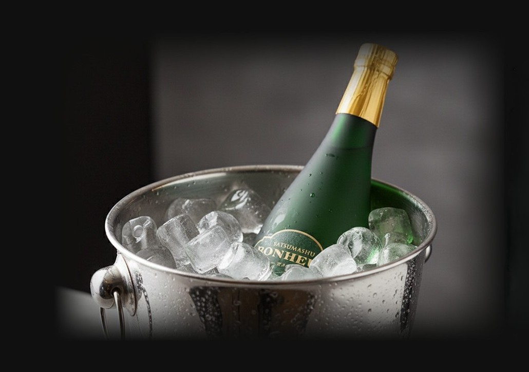 瓶ごと冷やして